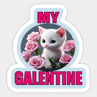 My galentine Sticker